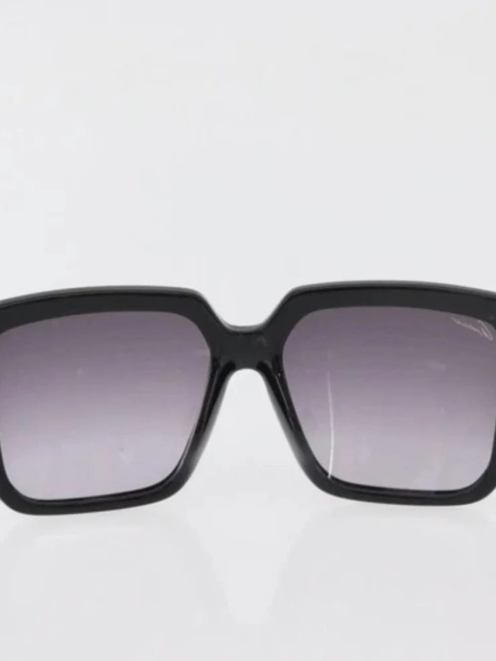 GUCCI Sunglasses plastic Black GG3727 Auth hk3699A
